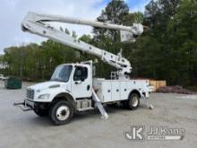 Altec AA55-MH, Material Handling Bucket Truck rear mounted on 2017 Freightliner M2 106 4x4 Utility T