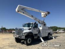 Altec AA55-MH, Material Handling Bucket Truck rear mounted on 2018 International 7300 4x4 Utility Tr