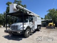 (Tampa, FL) Altec LRV-56, Over-Center Bucket Truck mounted behind cab on 2012 Freightliner M2 106 Ch