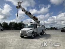 (Villa Rica, GA) Altec DM47-TR, Digger Derrick rear mounted on 2014 Freightliner M2 106 Utility Truc