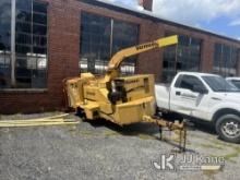 2006 Vermeer Corporation BC1800XL Chipper (18in Drum) No Title) (Runs) (Shuts Off, Needs New Tire an