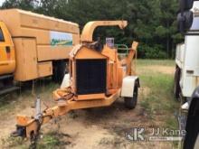 2007 Altec Environmental Products DC1217 Chipper (13in Disc), trailer mtd Not Running, Will Not Cran
