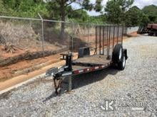 2009 Metro S/A Tagalong Utility Trailer No Title) (Body Damage