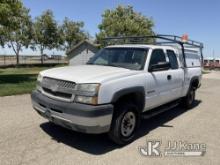 2003 Chevrolet Silverado 2500HD Extended-Cab Pickup Truck Runs & Moves