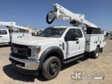 Altec AT40G, Articulating & Telescopic Bucket Truck mounted behind cab on 2019 Ford F550 4x4 Service