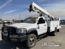 ETI ETC37-IH, Bucket Truck mounted behind cab on 2010 RAM 5500 Utility Truck Not Running, Condition 