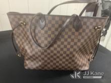 (Jurupa Valley, CA) Brown purse | authenticity unknown (Used ) NOTE: This unit is being sold AS IS/W
