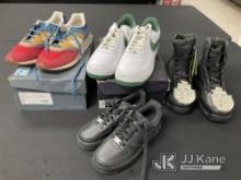 4 Pairs Of Shoes (New) NOTE: This unit is being sold AS IS/WHERE IS via Timed Auction and is located