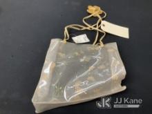 (Jurupa Valley, CA) Clear Bag / Purse (Used) NOTE: This unit is being sold AS IS/WHERE IS via Timed