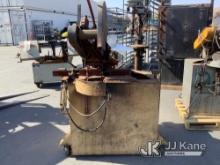 1 Chemetron Abrasive Chopsaw (Used) NOTE: This unit is being sold AS IS/WHERE IS via Timed Auction a