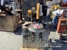 1 Everett Industries Abrasive Chopsaw (Used) NOTE: This unit is being sold AS IS/WHERE IS via Timed 