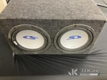 Subwoofer Box (Used) NOTE: This unit is being sold AS IS/WHERE IS via Timed Auction and is located i