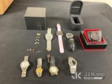 Miscellaneous watches (Used) NOTE: This unit is being sold AS IS/WHERE IS via Timed Auction and is l