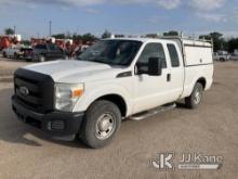 2011 Ford F250 Extended-Cab Pickup Truck Runs & Moves) (Jump to Start, Body/Rust damage, Seats Damag