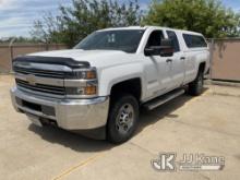 2017 Chevrolet Silverado 2500HD 4x4 Crew-Cab Pickup Truck Runs & Does Not Move) (Transmission Proble