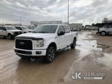(Waxahachie, TX) 2017 Ford F150 4x4 Crew-Cab Pickup Truck Runs & Moves) (Seller States: Engine Issue