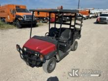 2017 Toro Workman 07043 Utility Cart, City of Plano Owned Runs & Moves