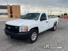 2010 Chevrolet Silverado 1500 4x4 Regular Cab Pickup 2 Dr Runs & Moves) (Check Engine Light On