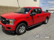 (Maple Lake, MN) 2018 Ford F150 4x4 Extended-Cab Pickup Truck Runs and Moves, Check Engine Light Is