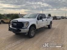 (Waxahachie, TX) 2019 Ford F250 4x4 Crew-Cab Pickup Truck Runs & Moves, Body Damage,