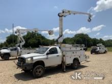 (Grove, OK) Altec AT37G, Articulating & Telescopic Bucket Truck mounted behind cab on 2008 Dodge 550