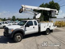 (South Beloit, IL) Altec AT40G, Articulating & Telescopic Bucket Truck mounted behind cab on 2016 Fo
