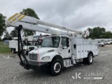 Altec AA755, Material Handling Bucket Truck rear mounted on 2011 Freightliner M2 106 Utility Truck R