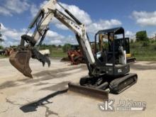 2013 Bobcat E35 Mini Hydraulic Excavator Runs, Moves, & Operates