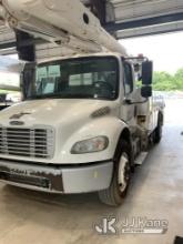 Altec AM55E, Over-Center Material Handling Bucket Truck rear mounted on 2016 Freightliner M2 106 Uti