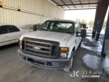 2008 Ford F250 Crew-Cab Pickup Truck Runs & Moves, Paint Damage