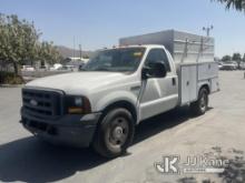 2006 Ford F-350 SD Utility Truck Runs & Moves
