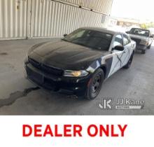 2017 Dodge Charger Police Package 4-Door Sedan Runs & Moves, Check Engine Light Is On , Interior Is 