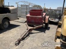 Military Tank Pump Trailer Non-Operable, Operation Unknown