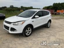 2013 Ford Escape 4-Door Sport Utility Vehicle Runs, Moves, Jump To Start