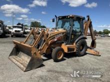 (Plymouth Meeting, PA) 2011 Case 580 Super N Tractor Loader Backhoe, Hours Unknown, Instrument Clust