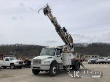 (Smock, PA) Altec DM47-TR, Digger Derrick rear mounted on 2011 Freightliner M2 106 Utility Truck Run