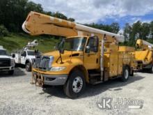 Altec AN50E-OC, Material Handling Bucket Truck rear mounted on 2011 International 4400 Utility Truck