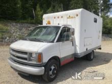 1998 Chevrolet Express G3500 Cutaway Van Body/Service Truck Runs & Moves) (Generator Cranks, Not Run