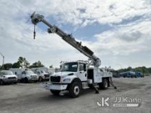 (Plymouth Meeting, PA) Altec DM47B-TR, Digger Derrick rear mounted on 2014 Freightliner M2 106 4x4 F