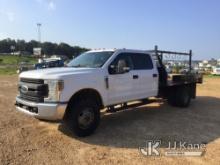 2019 Ford F350 4x4 Service Truck Runs & Moves) (Engine Light On