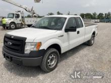 2013 Ford F150 4x4 Extended-Cab Pickup Truck Runs & Moves) (Rust & Body Damage, Bad Battery
