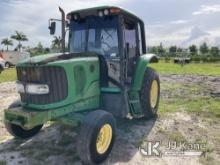 John Deere 6420 Utility Tractor Runs & Moves, Instrument Panel Lights Blinking, Electrical Issues, D