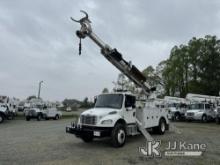 Altec DC47-TR, Digger Derrick rear mounted on 2019 Freightliner M2 106 4x4 Utility Truck Runs, Moves