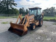 2010 Case 580 Super M 4x4 Tractor Loader Backhoe Not Running, Cranks, Does Not Start) (Operating Con