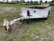 1994 Brooks Brothers PT92 T/A Material Trailer Towable, Frame Damage & Rust) (FL Residents Purchasin