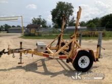 (South Beloit, IL) 2011 JTC Sales JTC7000V2 Self-Loading Hydraulic Reel Trailer