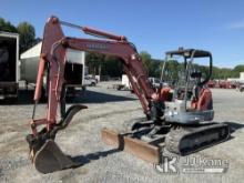 (China Grove, NC) 2011 Kubota U45-3ST Mini Hydraulic Excavator Runs, Moves & Operates