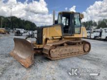 (China Grove, NC) 2007 John Deere 750J LT Crawler Tractor Runs, Moves & Operates) (Blade Cylinder Hy