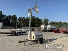 (China Grove, NC) 2013 Terex AL4000 Portable Light Tower Duke Unit) (Runs & Operates