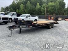 (China Grove, NC) 2018 Hudson HTMBG T/A Tagalong Equipment Trailer Bad Axle, Spindle, Brakes & Decki